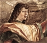 Donato Bramante, Man with a Halbard (detail)