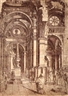 Donato Bramante, Interior of a Church
