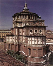 Donato Bramante, Exterior of the church