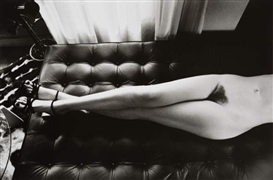 Helmut Newton, Mercedes at home, Paris