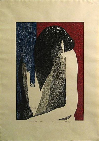 Kiyoshi Saito Nude D MutualArt