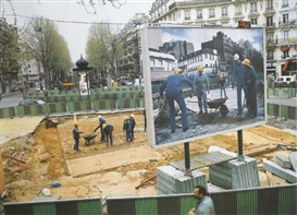 Pierre Huyghe, CHANTIER BARBÈS-ROCHECHOUART, PARIS, 1994 
