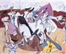 Juan Barjola, Tauromaquia