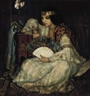 Emile Bernard, A Seated Oriental Beauty