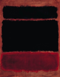 Mark Rothko, Black in Deep Red