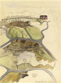 Frida Kahlo, View of Central Park
