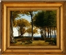 Carl Frederik Aagaard, A summer day with a glade and and a view to the sea