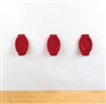 Rachel Lachowicz, Untitled (lipstick urinals)