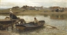 Hamilton Macallum, Walberswick Ferry (1875)
