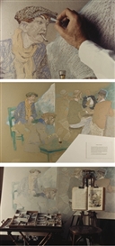 Jean Le Gac, Le délassement d'un peintre parisien (avec bohême) 