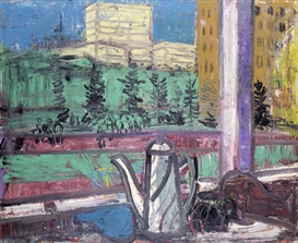 Werner Laves, Stilleben am Fenster