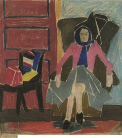 Werner Laves, Interieurszene