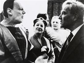 Hilmar Pabel, 1960 im Moskauer Kinder-Theater: Begegnung Gründgens - Pasternak.