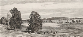 Otto Ubbelohde, Einsame Landschaft