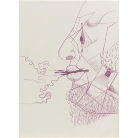 Frida Kahlo, Surrealist Drawing, Diego