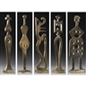 Vadim Sidur, A Collection of 5 Bronze Sculptures, 1981