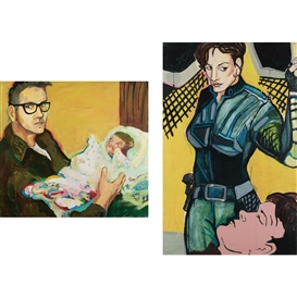 Karen Heagle, The Violent Bear It Away together with Girl with Gun, 2 Works