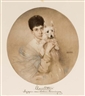 Egon Josef Kossuth, PORTRAIT OF PRINCESS CHARLOTTE OF SACHSEN-MEININGEN (1860-1919)
