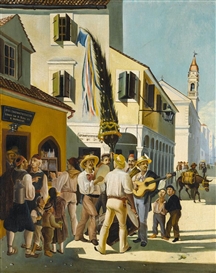 Charalambos Pachis, MID-DAY ON CORFU