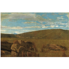 Giuseppe Abbati, vallata a castiglioncello