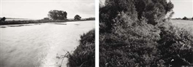 Thomas Joshua Cooper, Three works: (i) Thinking of John Virtue #1, 2000; (ii) Thinking of John Virtue #2, 2000; (iii) Thinking of John Virtue #3