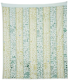 Polly Apfelbaum, Green and Blue Dots 