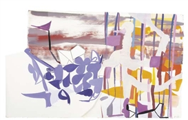 Amy Sillman, Untitled
