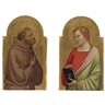 Bernardo Daddi, ST. JOHN THE EVANGELIST, ST. FRANCIS