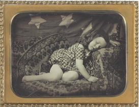 Marcus Aurelius Root, Albert Pritchard Root Asleep by the Flag, c. 1850