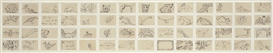 Merce Cunningham , Untitled (Assorted Animals)