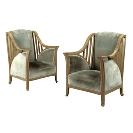 Henry van de Velde, A Pair of Armchairs