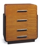 Donald Deskey, A Ceylonese Satinwood and Ebonized Mahogany Chest of Drawers