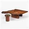 J. B. Blunk, coffee table and stool