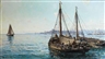 Hamilton Macallum, Herring boats off Aberdeen