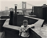 Walter Rosenblum, Boy on Roof, Lower East Side, New York, 1950