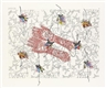 Ghada Amer, Reza Farkhondeh, Red Hand