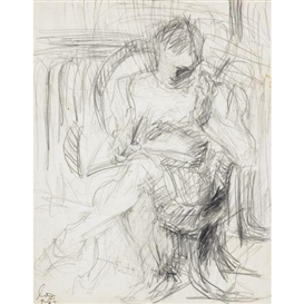 Lee Lozano, untitled (figure)