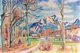 Maria Caspar-Filser, Vorfrühling im Inntal