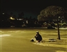 Nadav Kander, Benicio del Toro, Curb, Los Angeles, 2000