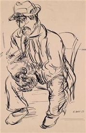 Christoph Voll, Seated