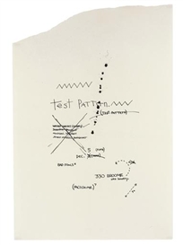 Jean Michel Basquiat, Test Pattern