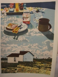 Howard Kanovitz, Group of 4 color lithographs.