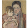 Stanislaw Wyspianski, THE ARTIST'S WIFE AND DAUGHTER