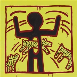 Elaine Sturtevant, Haring Untitled January 1982