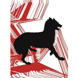 Carlos Amorales, SCARED WOLF PAINTING