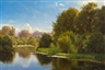 Carl Frederik Aagaard, Landscape with a stream