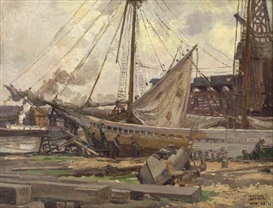 Arthur E. Becher, Drydock, New York