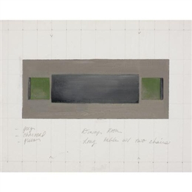Andrea Zittel, Study for Carpet/Furniture