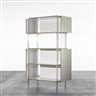 Mathieu Mercier, Bookcase: Structure of Plexyglass and Melamine