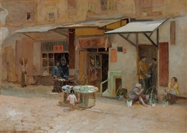Louis Comfort Tiffany, Chinatown, San Francisco
